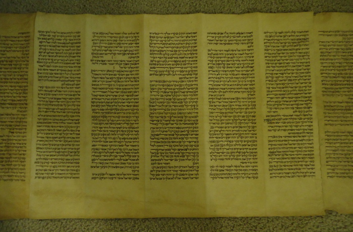 5 panels of parchment